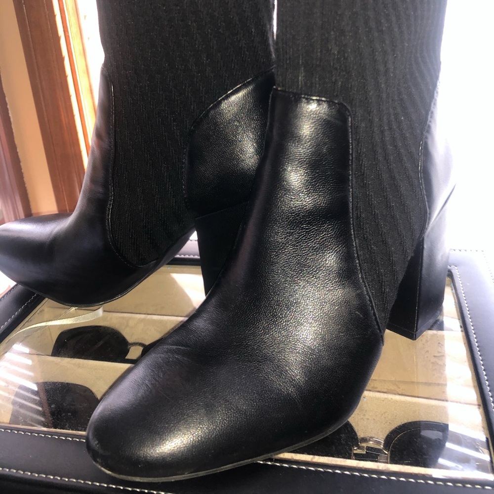 Vince Camuto sock booties